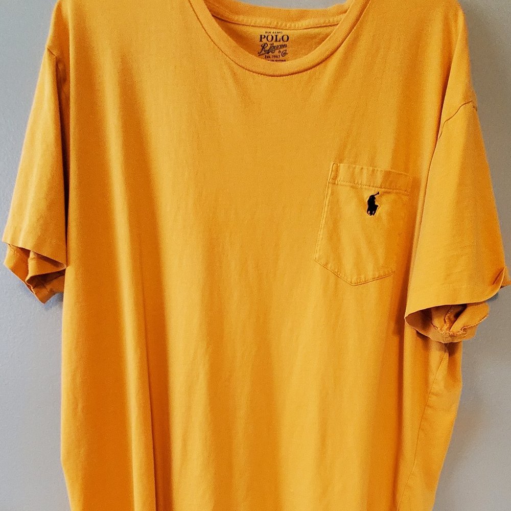 Polo Yellow Gold Short Slee Tee